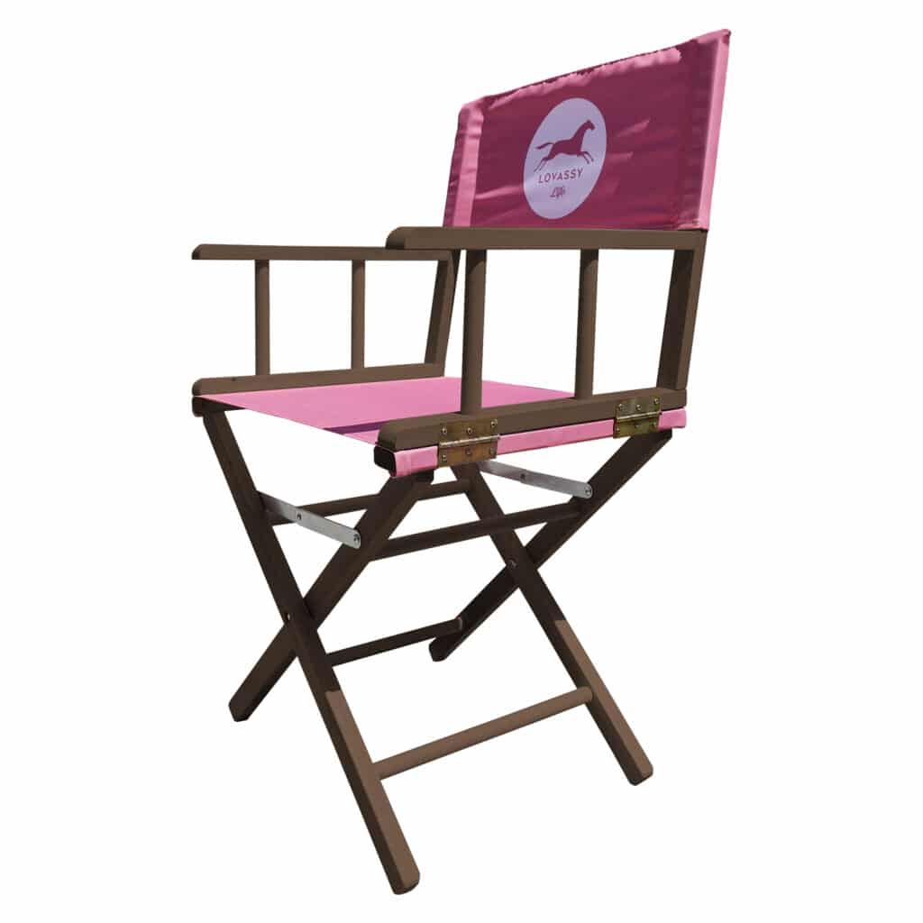drewniane krzesło reżyserskie reklamowe