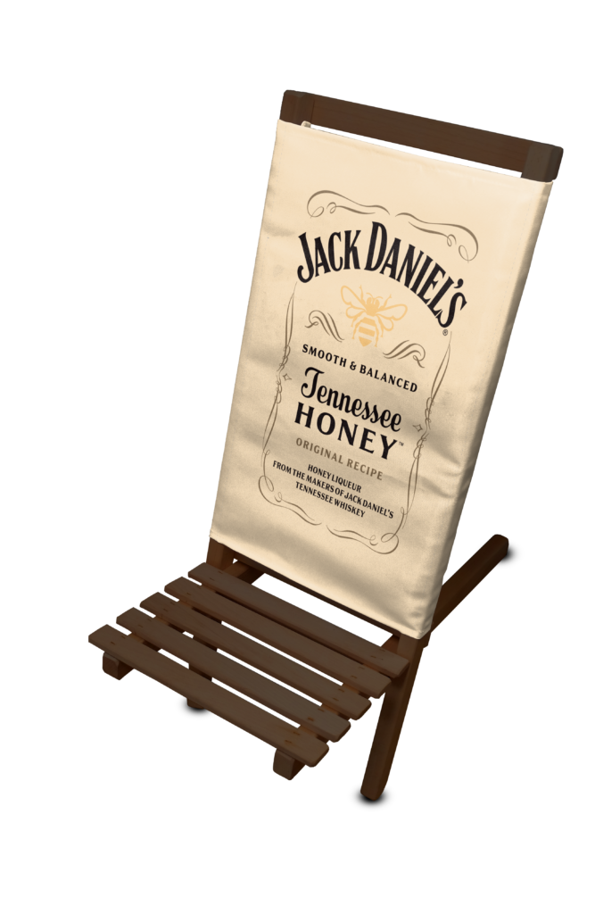 krzesełko turystyczne, FESTIWALOWE - Jack Honey